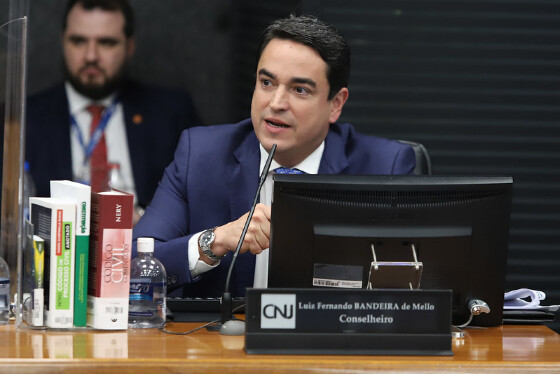 Conselheiro Luiz Fernando Bandeira de Mello, que relatou o processo no CNJ